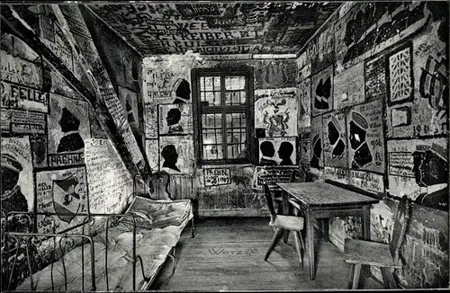 Ak Heidelberg, Alte Universität, Karzer, Palais Royal