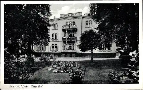 Ak Bad Ems an der Lahn, Villa Dreis