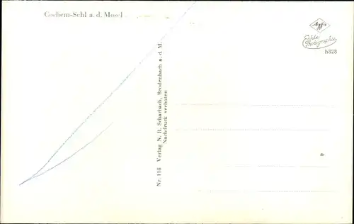 Ak Sehl Cochem an der Mosel, Gesamtansicht