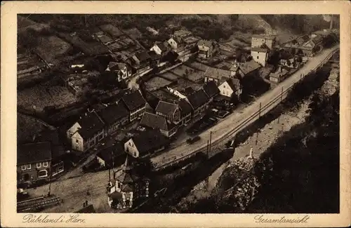 Ak Rübeland Oberharz am Brocken, Gesamtansicht