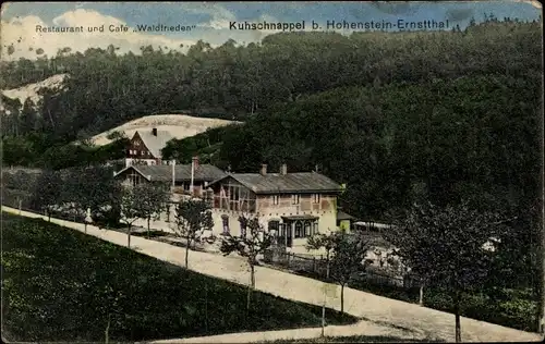 Ak Kuhschnappel Sankt Egidien in Sachsen, Restaurant, Cafe Waldfrieden