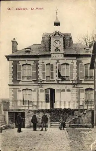 Ak Chatenay Hauts-de-Seine, La Mairie