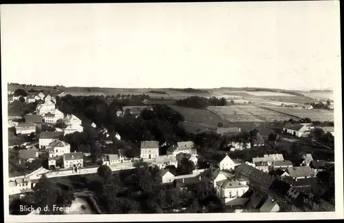 Ak Oederan Sachsen, Blick nach dem Freigut