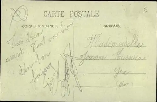 Ak Nantua Ain, Rue Nationale