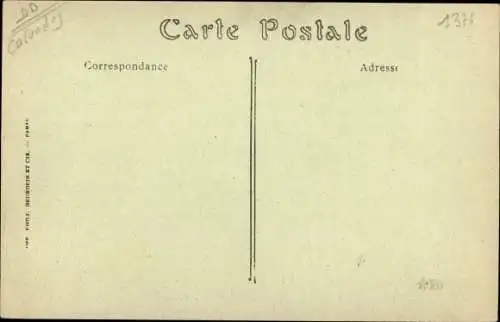 Ak Bayeux Calvados, La Route de Port en Bessin