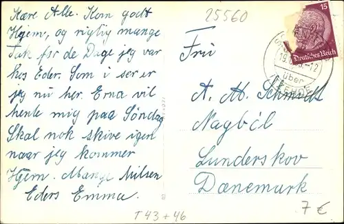 Ak Schenefeld in Holstein, Holstenstraße