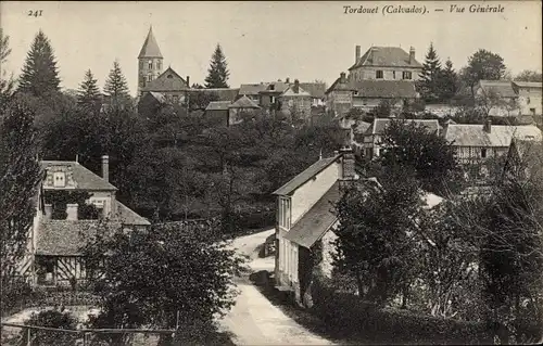 Ak Tordouet Calvados, Vue générale