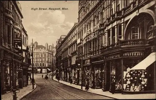 Ak Newport Monmouthshire Wales, High Street