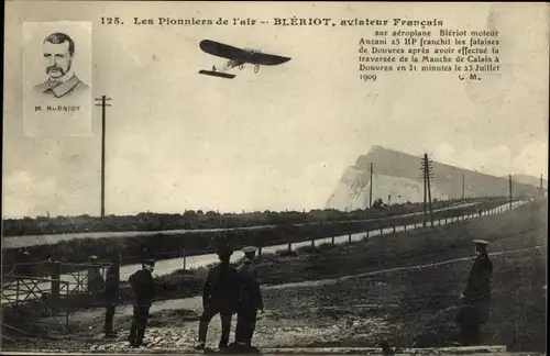 Ak les Pionniers de l'air, Bleriot, Aviateur Francais