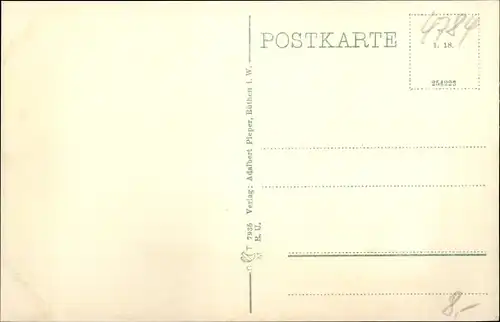 Ak Rüthen in Westfalen, Ortsübersicht, Totale