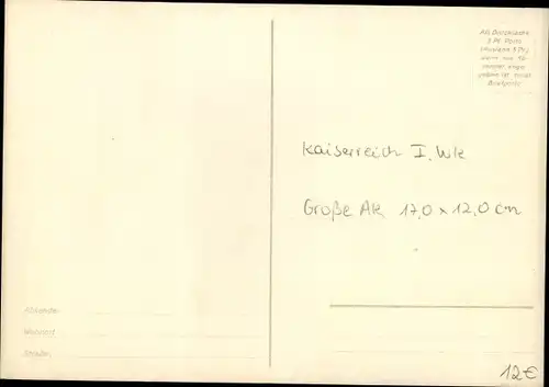 Riesen Ak Deutsche Soldaten, I. WK, Ostfront, Kaiserliches Heer, Rast eines Korpsbrückentrains