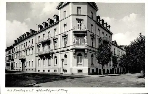 Ak Bad Homburg vor der Höhe Hessen, Gustav Weigand Stiftung