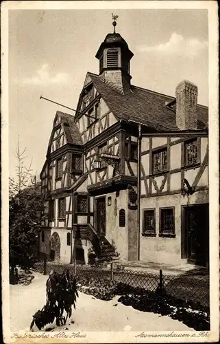 Ak Assmannshausen Rüdesheim, Alte Bauernschänke, Prokop