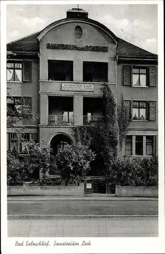 Ak Bad Salzschlirf in Hessen, Sanatorium Lock