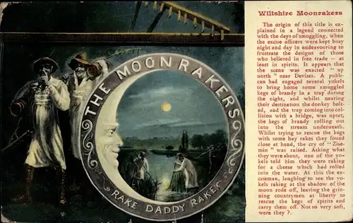 Ak Wiltshire England, The Moonrakers, Rake Daddy Rake, Sage