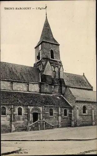 Ak Thury Harcourt Calvados, L'Eglise