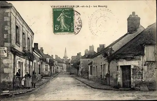 Ak Vauchrétien Maine et Loire, Le Bourg