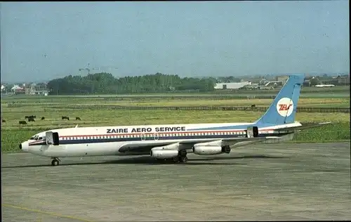 Ak Zairisches Passagierflugzeug, Zaire Aero Service, Boeing 707-458