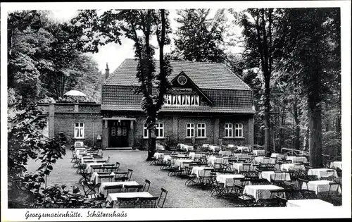 Ak Georgsmarienhütte in Niedersachsen, Waldrestaurant Schützenhaus