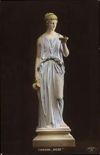 Ak Canova, Hebe, Plastik