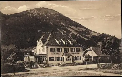 Ak Steinach Pfronten im Allgäu, Alpengasthof Pfrontner Hof