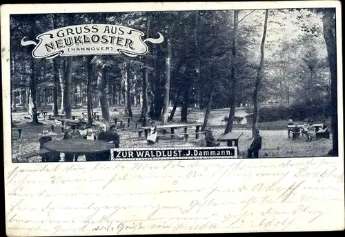 Ak Neukloster Buxtehude im Kreis Stade, Gasthaus Zur Waldlust