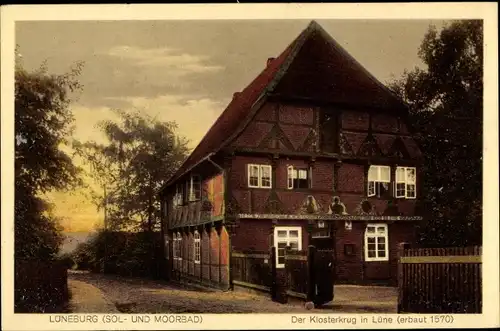 Ak Lüne Morrfeld Lüneburg in Niedersachsen, Klosterkrug