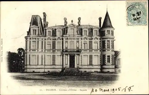Ak Salbris Loir et Cher, Chateau d'Orties