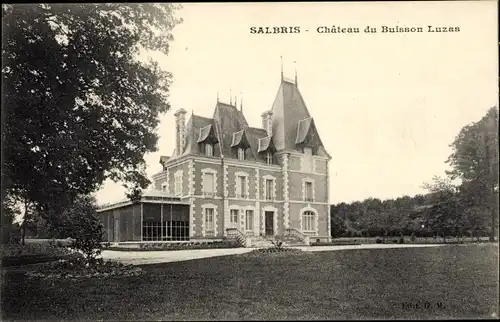 Ak Salbris Loir et Cher, Chateau du Buisson Luzas