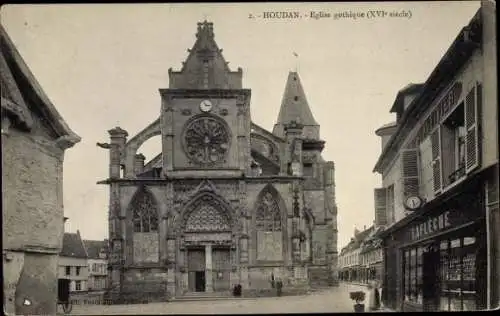 Ak Houdan Yvelines, Eglise gothique
