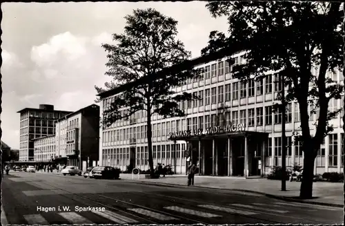 Ak Hagen Westfalen, Sparkasse