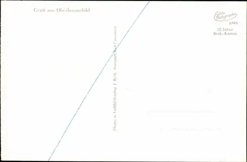 Ak Oberhonnefeld, Ort mit Umgebung