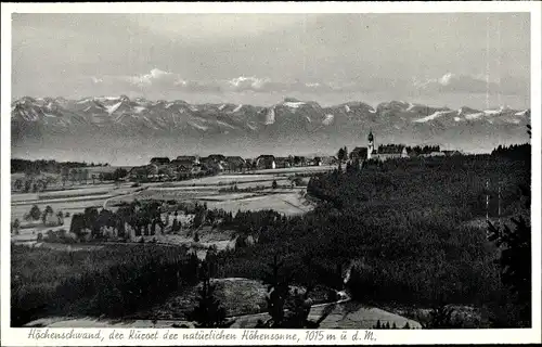 Ak Höchenschwand im Schwarzwald, Gesamtansicht