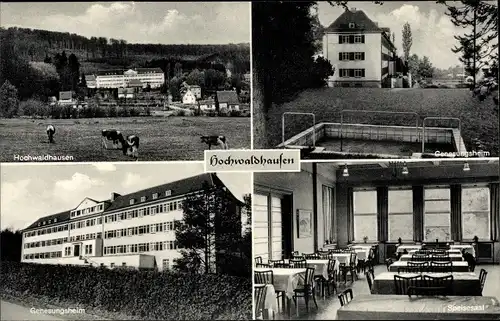 Ak Ilbeshausen Hochwaldhausen Grebenhain Hessen, Genesungsheim