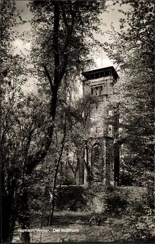 Ak Hameln an der Weser Niedersachsen, Klütturm