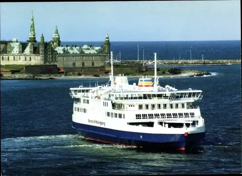 Ak Hälsingborg Helsingborg Schweden, Fährschiff MS Autora, ScandLines