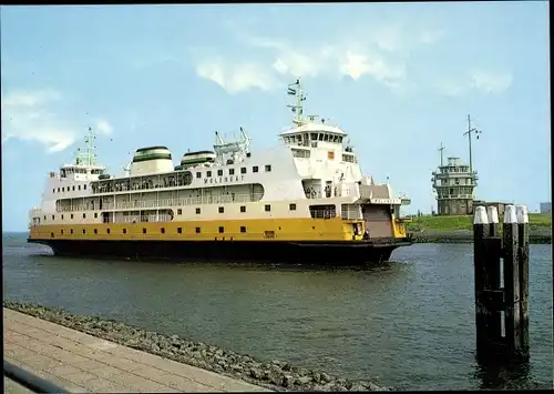 Ak Den Helder Nordholland, Fährschiff Molengat