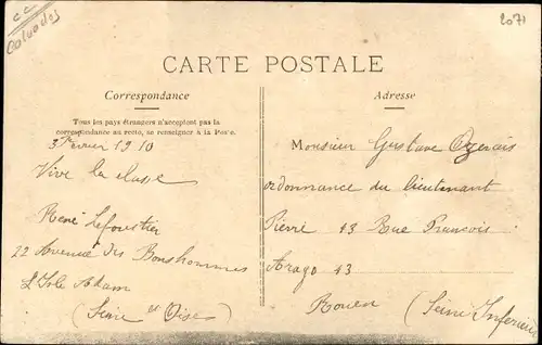 Ak Canapville Calvados, L'Eglise