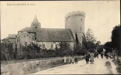 Ak Cunault Maine et Loire, L'Eglise