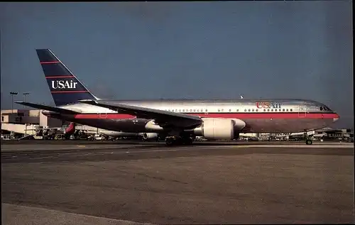 Ak Amerikanisches Passagierflugzeug, USAir, Boeing 767-201