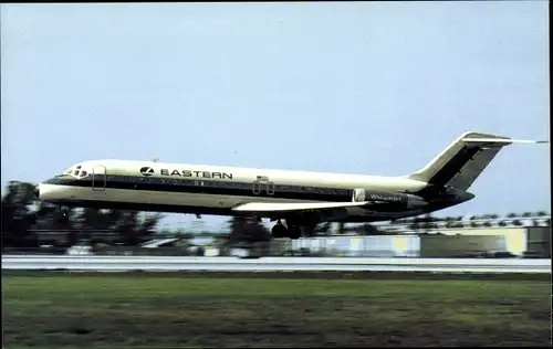 Ak Amerikanisches Passagierflugzeug, Eastern Airlines, Douglas DC9 Whisperjet