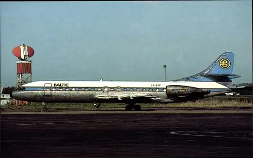 Ak Lettisches Passagierflugzeug, Baltic Airlines, Aerospatiale Caravelle 10B, OY-STF