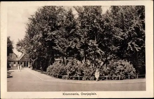 Ak Krommenie Zaanstad Nordholland Niederlande, Oranjeplein