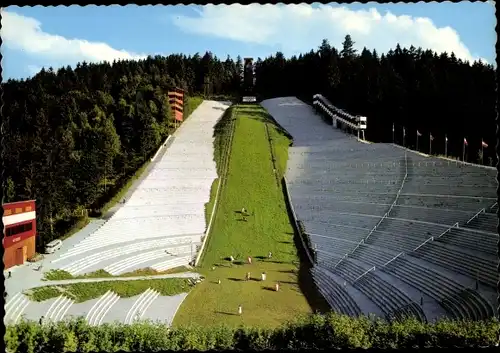 Ak Innsbruck in Tirol, Olympiaschanze am Bergisel