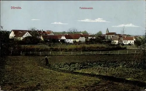 Ak Dörnitz Möckern im Jerichower Land, Totale
