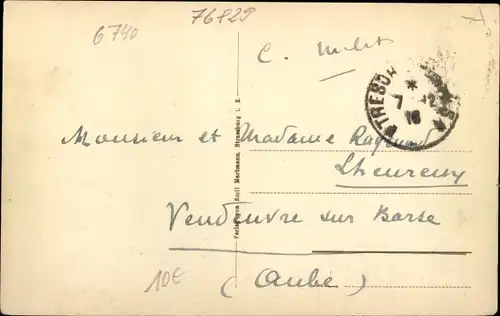 Ak Landau in der Pfalz, An 44. mit Queich