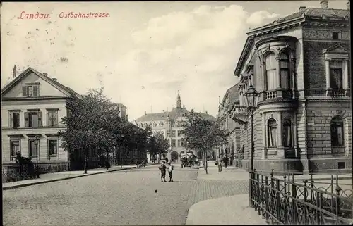 Ak Landau in der Pfalz, Ostbahnstraße