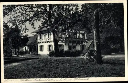 Ak Taubensuhl Landau in der Pfalz, Landauer Forsthaus