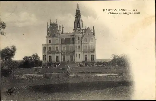 Ak Magnac Laval Haute Vienne, Le Chateau