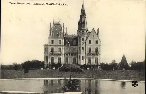Ak Magnac Laval Haute Vienne, Le Chateau